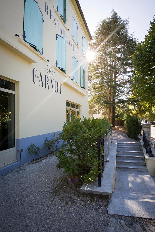 Logis Hotel & Restaurant Le Carnot Die Dış mekan fotoğraf